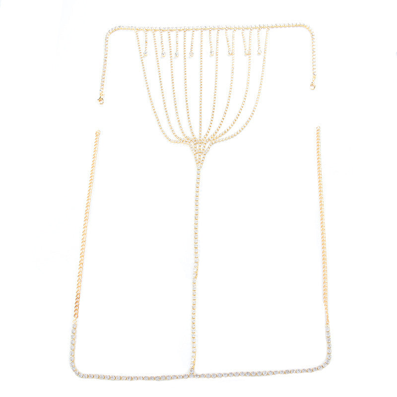 LUXURY CRYSTAL BIKINI BODY CHAIN BC003