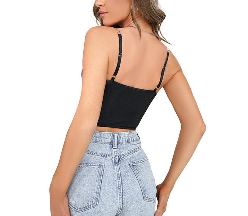 Black Lace Corset top