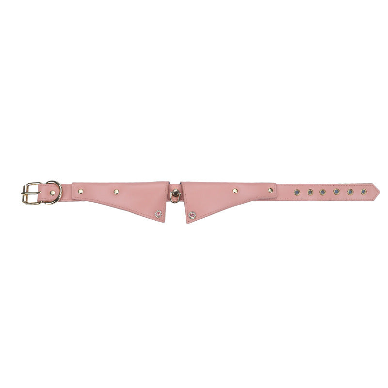 Leather Collar&Leash(2 Colour Options） CL002