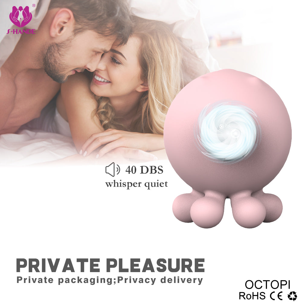 S-HANDE OCTOPI Sucking vibrator “Octopi”  SHD-S066