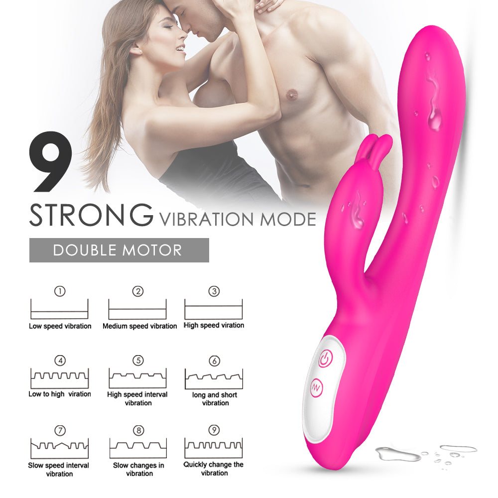 S-HANDE Warm winter Rabbit vibrator “Naughty” SHD-S103