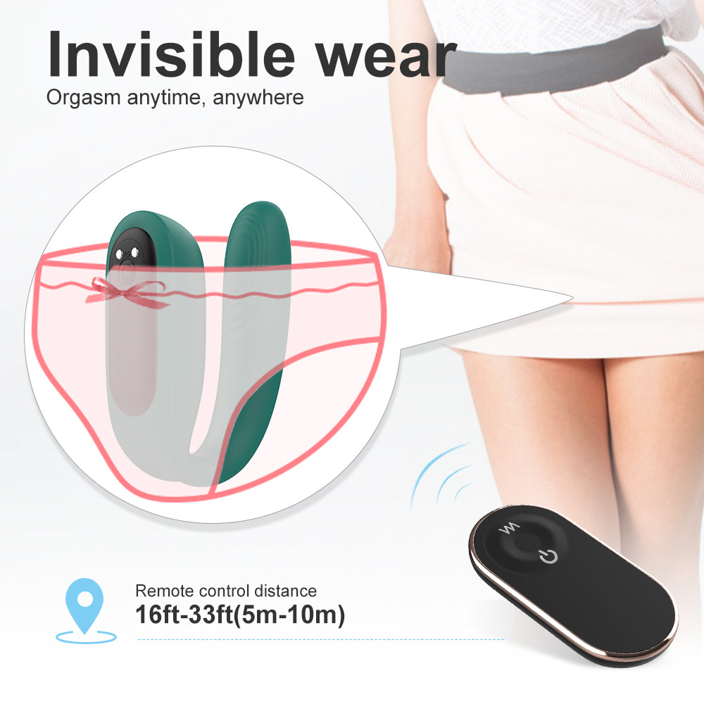 U-SHAPE Wearabe vibrator “Baud” SHD-S323-2