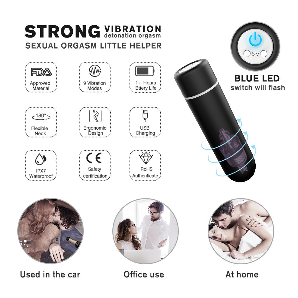 S-HANDE "SEED" Bullet vibrator “Seed” SHD-S102