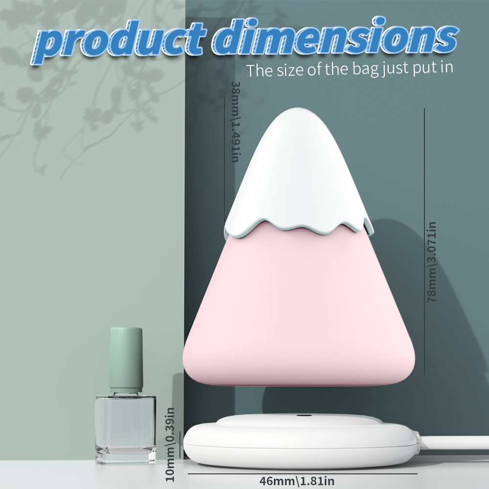 S-HANDE "SNOW MOUNTAIN"  air pulse vibrator SHD-X006