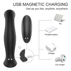 SHD-S160 "Jelly" Vibrator +Stroking Prostate with remote control